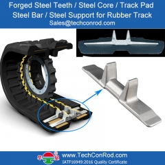 Forged Steel Core/Teeth/Bar/Pad for Rubber Track